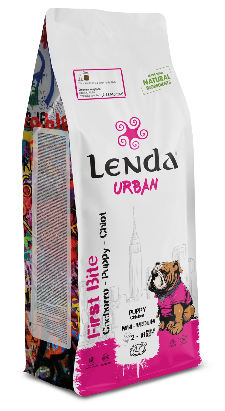 Lenda Urban First Bites 2kg Puppy