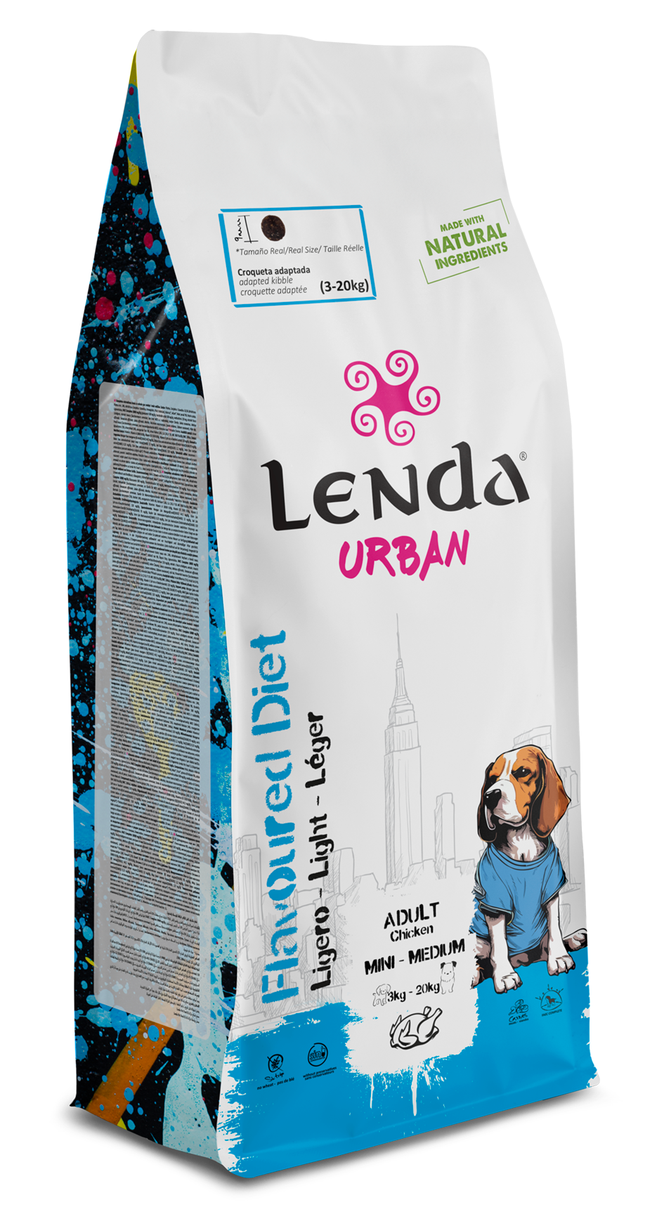 Lenda Urban Flavoured Diet 10kg Light