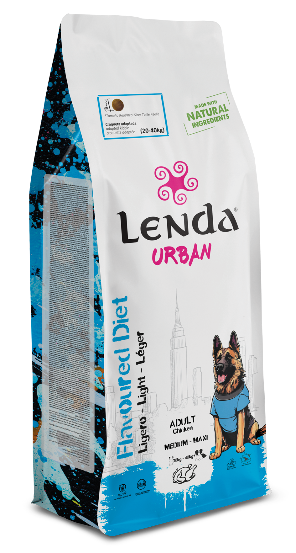Lenda Urban Flavoured Diet 15kg Light