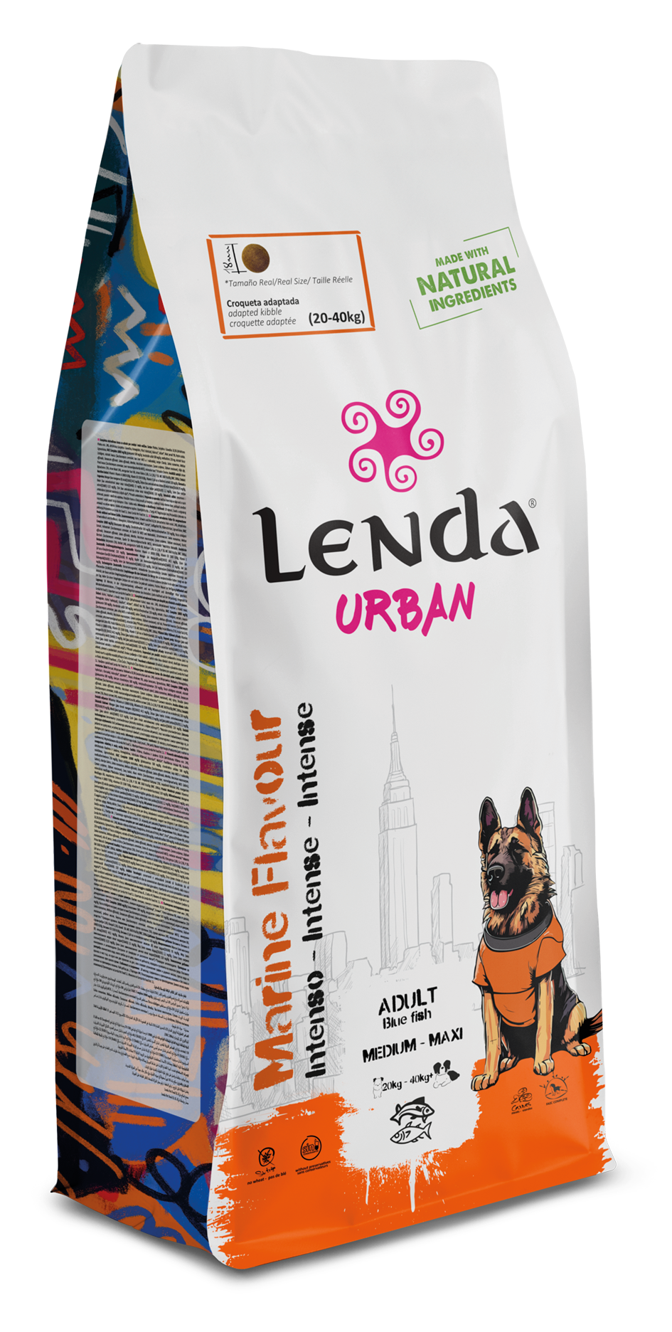 Lenda Urban Marine Flavour 15kg Pescado Azul