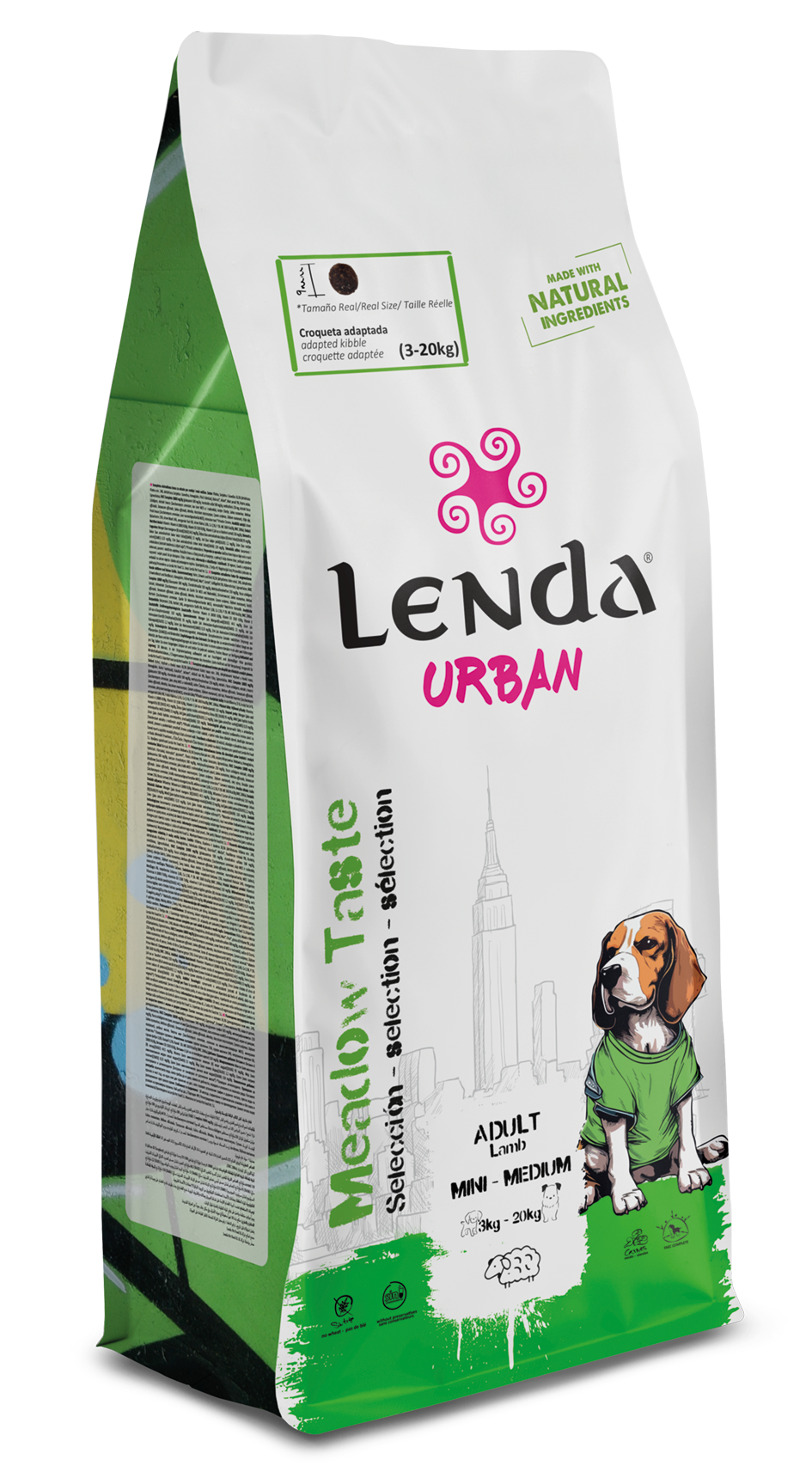 Lenda Urban Meadow Taste 2kg Cordero