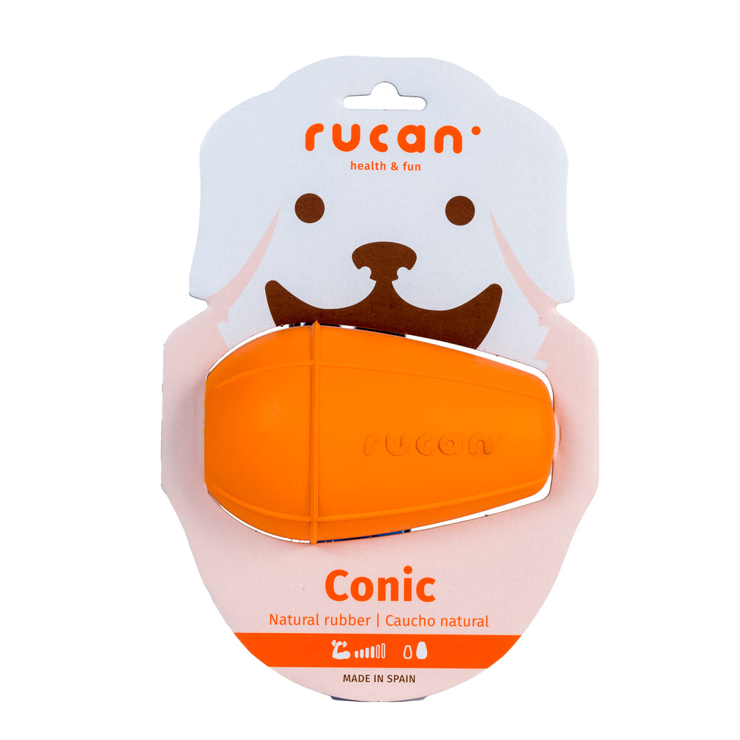 Rucan Conic naranja de caucho natural